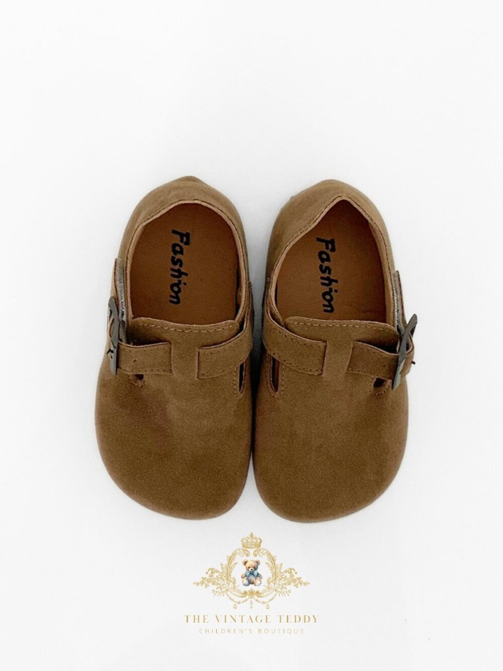 NWT Cute & Comfy Boys Shoes, Kids Shoes, Children's Shoes, Slip-ons Camel 8.5